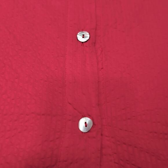 Bryn Walker Bessie Shirt Size XXL Lantana Pink Button Front Lagenlook NEW NWT - Picture 6 of 16